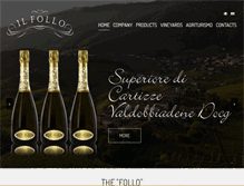 Tablet Screenshot of ilfollo.it